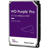 HDD Video Surveillance WD Purple Pro 14TB CMR, 3.5'', 512MB, 7200 RPM, SATA, TBW: 550