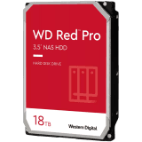 HDD NAS WD Red Pro 18TB CMR, 3.5'', 512MB, 7200 RPM, SATA, TBW: 550