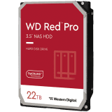 HDD NAS WD Red Pro 22TB CMR, 3.5'', 512MB, 7200 RPM, SATA, TBW: 550
