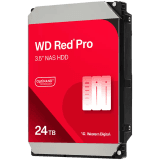 HDD NAS WD Red Pro 24TB CMR, 3.5'', 512MB, 7200 RPM, SATA, TBW: 550