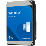 HDD Desktop WD Blue 4TB CMR, 3.5'', 128MB, 5400 RPM, SATA