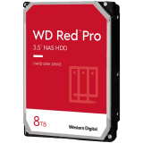 HDD NAS WD Red Pro 8TB CMR, 3.5'', 256MB, 7200 RPM, SATA, TBW: 550