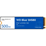 SSD SanDisk Blue SN580 500GB M.2 2280 PCIe Gen4 x4 NVMe TLC, Read/Write: 4000/3600 MBps, IOPS 450K/750K, TBW: 300-EOL
