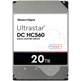 HDD Server WD Ultrastar DC HC560 20TB 512e SE, 3.5", 512MB, 7200 RPM, SAS, P3, SKU: 0F38652