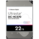 HDD Server WD Ultrastar DC HC570 22TB 512e SE, 3.5", 512MB, 7200RPM, SATA, NP3, SKU: 0F48155