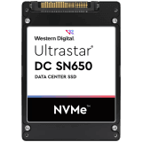 SSD Server WD Ultrastar DC SN650 Single port 15.36TB, BICS5 3D TLC, PCIe Gen4, NVMe 1.4b, U.3 15mm (U.2 compatible), SE