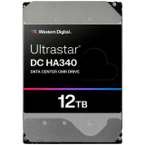 HDD Server WD Ultrastar DC HA340 12TB 512e SE, 3.5’’, 512MB, 7200 RPM, SATA, P3, SKU: 0B47061