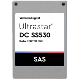 SSD Server WD Ultrastar DC SS530 6.4TB 2.5"x15mm SFF, 3D TLC NAND, SAS, SE, Read/Write: 2150/2120 MBps, IOPS 440K/240K