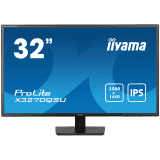 IIYAMA Prolite X3270QSU-B1 Business Monitor - 80 cm (31.5''), WQHD (2560x1440), IPS LED, 100Hz, 3ms, 250 cd/m², matte / black