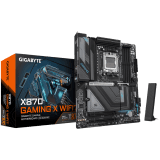 GIGABYTE MB X870 GAMING X WIFI7 (AM5, 4x DDR5 256GB, 1x PCIe 5.0 x16x16, 2x PCIe 3.0 x16x1, 1x M.2 PCIe 5.0, 2x M.2 PCIe 4.0, 4x SATA, 2x USB4 Type-C, 1x USB 3.2 Gen2, 3x USB 3.2 Gen1, 4x USB 2.0, 1x HDMI, MediaTek Wi-Fi 7, 2.5GbE LAN, ATX)