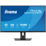 Iiyama PROLITE XB3294UHSCP-B1 LED monitor 31.5 3840 x 2160 4K 60 Hz VA 400 cd  3000 2 ms HDMI DP USB-C SPEAKERS BLACK