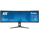 IIYAMA Monitor LED XCB4594DQSN-B1 45’’ Dual QHD VA panel with KVM switch, USB-C 90W dock and RJ45 5120 x 1440 @165Hz 	32:9 450 cd/m² 3000:1 0.8ms height, tilt HDMI DP USB-C RJ45 Hub