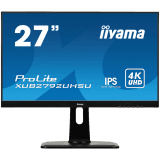 IIYAMA Prolite XUB2792UHSU-B6 Business Monitor - 68.5 cm (27''), 4K UHD (3840x2160), IPS LED, 60Hz, 4ms, 350 cd/m², matte / black