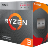 AMD CPU Desktop Ryzen 3 4C/4T 3200G (4.0GHz,6MB,65W,AM4) box, RX Vega 8 Graphics, with Wraith Stealth cooler