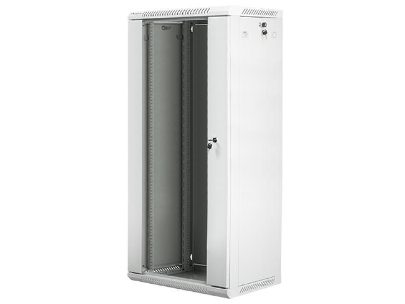 Dulap rack 19" perete 27U / 600x450 (flat pack) gri V2