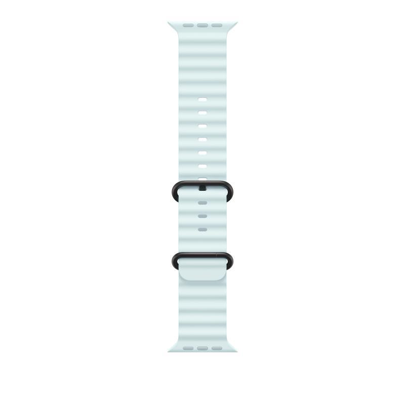 Curea pentru Apple Watch 49mm Ice Blue Ocean Band - Black Titanium Finish