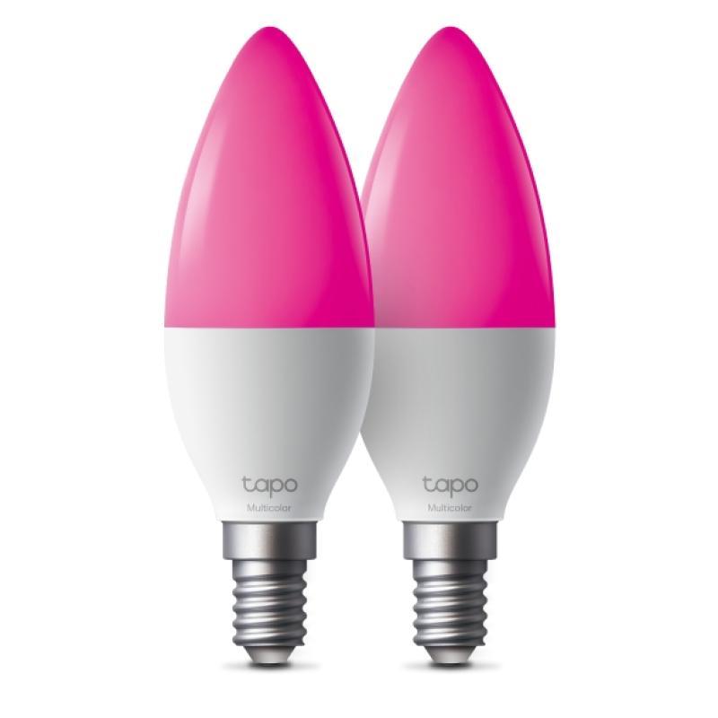 Smart Light Bulb, Multicolor SPEC: B38 bulb, E14 base, 220~240 V, 50/60 Hz, 8.6W, 16 Million Colors, 2500K-6500K