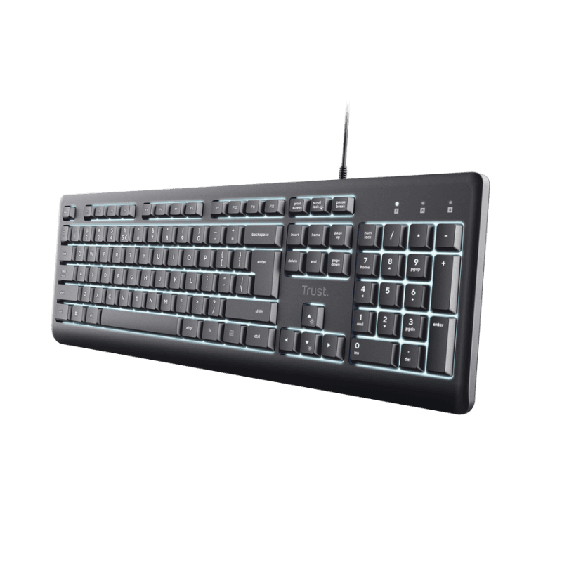 Tastatura Trust Primo, USB, gri