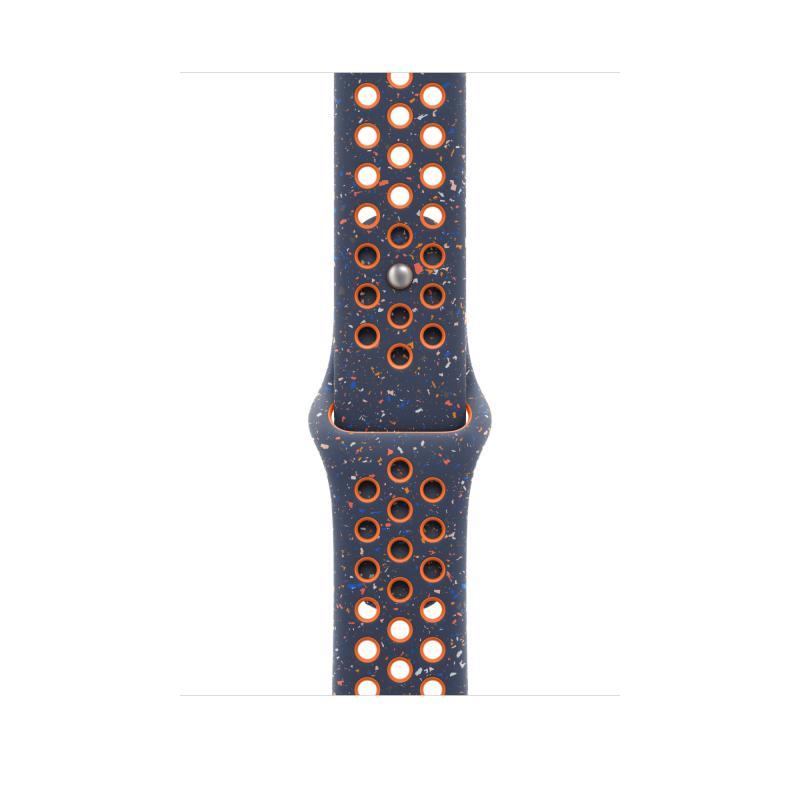 Curea pentru Apple Watch 46mm Blue Flame Nike Sport Band - M/L