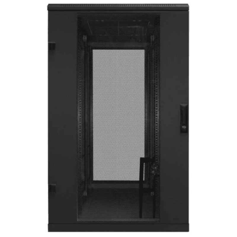Rack de podea 19 Triton 27U 600x1000mm usa fata metal perforat panouri laterale/spate detasabile sectiuni pentru