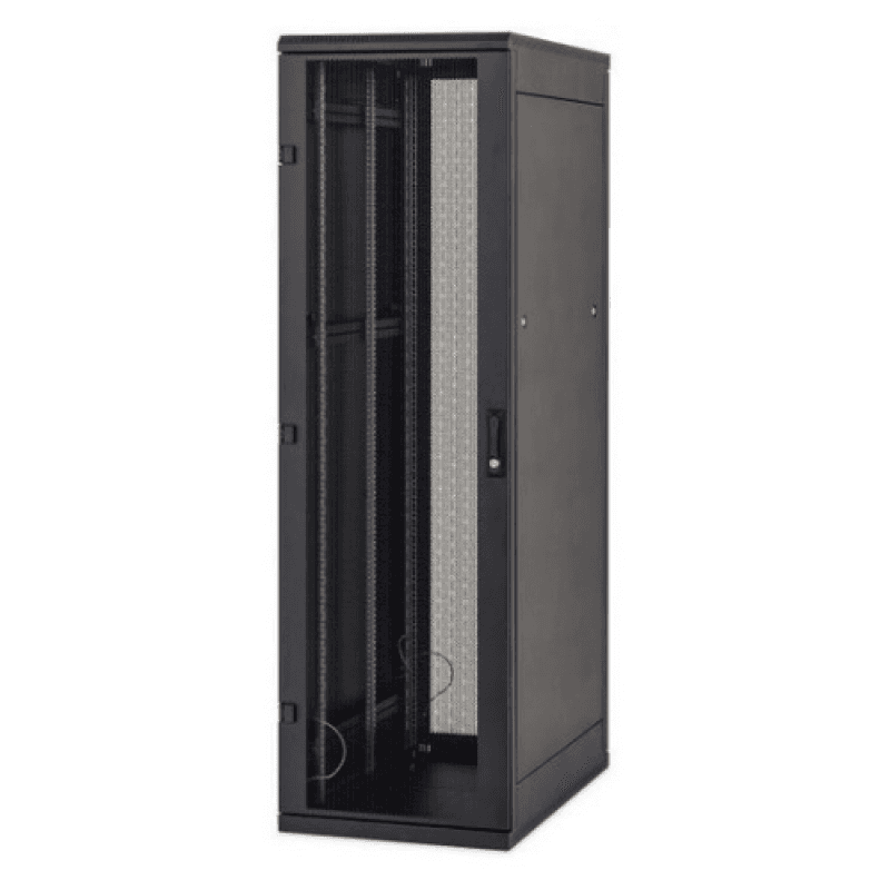 Rack de podea 19 Triton 22U 600x1000mm usa fata metal perforat panouri laterale/spate detasabile sectiuni pentru