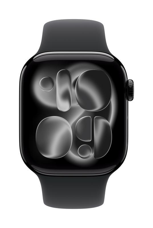 Curea pentru Apple Watch 42mm Sport Band: Black Sport Band - S/M