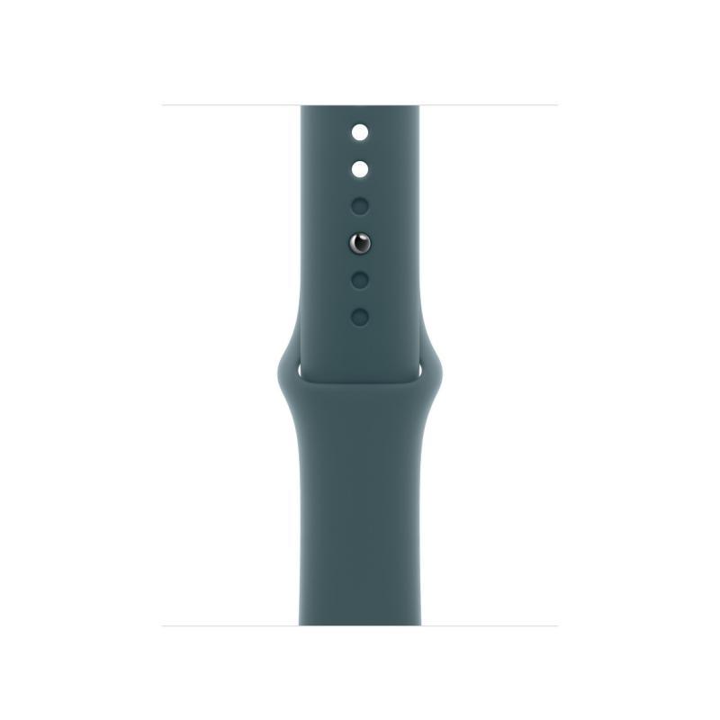 Curea pentru Apple Watch 42mm Sport Band: Lake Green Sport Band - S/M (Seasonal)