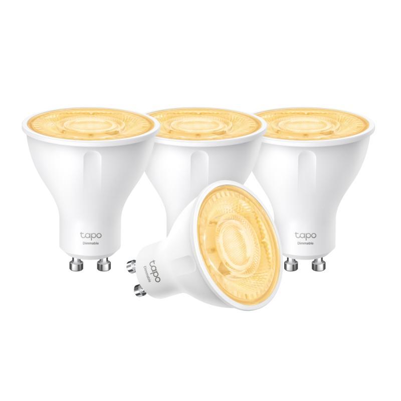 Smart Wi-Fi Spotlight, Dimmable, 4-Pack SPEC: 2.4 GHz, IEEE 802.11b/g/n, GU10 Base, 220–240 V, 50/60 Hz, 350 lm, 2.9 W