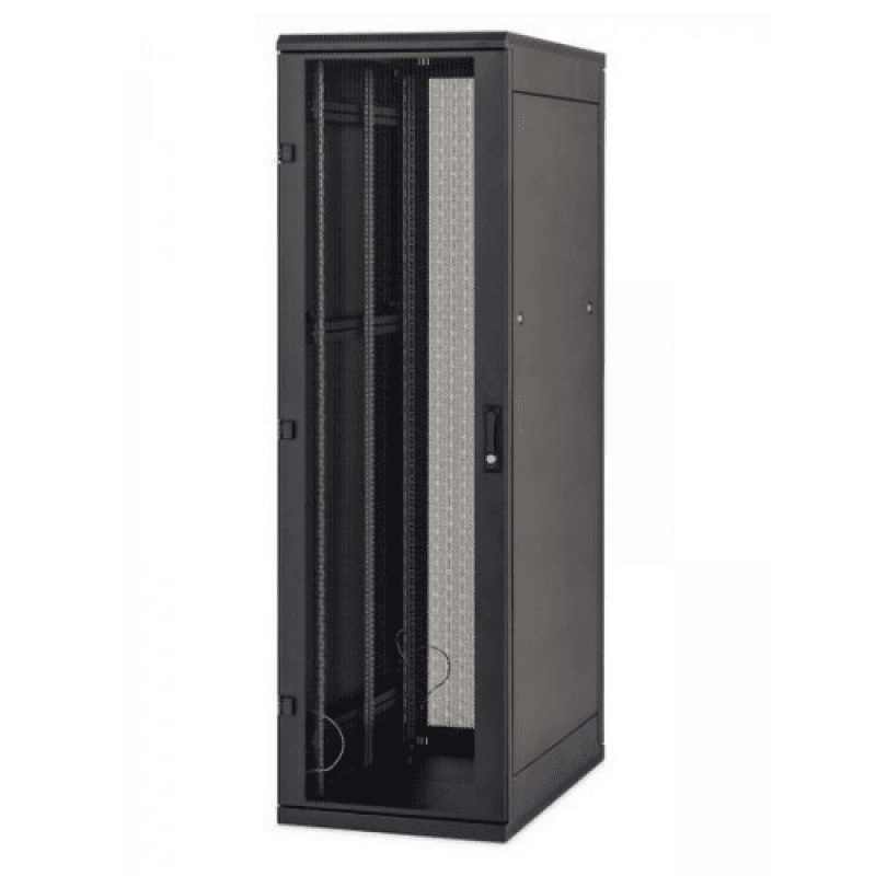 Rack de podea 19 Triton 42U 600x800mm usa fata metal perforat panouri laterale/spate detasabile sectiuni pentru