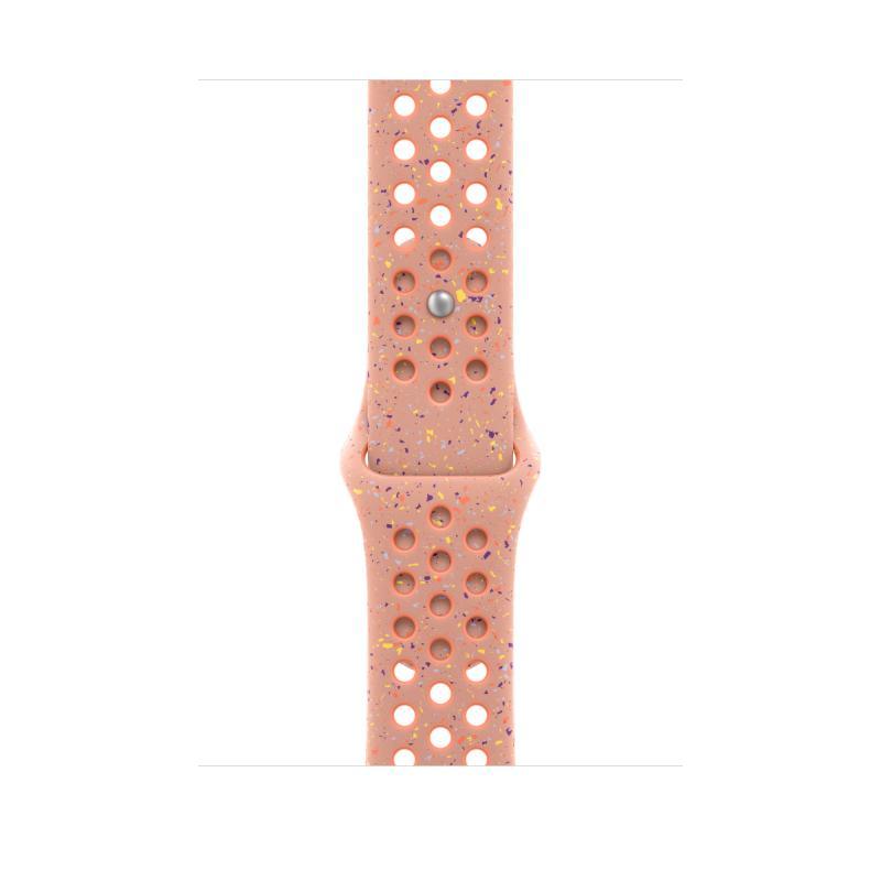 Curea pentru Apple Watch 46mm Alpenglow Pink Nike Sport Band - M/L