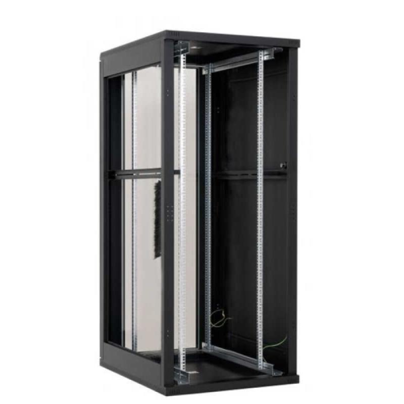 Rack de podea 19 Triton 42U 800x800mm usa fata metal perforat panouri laterale/spate detasabile sectiuni pentru