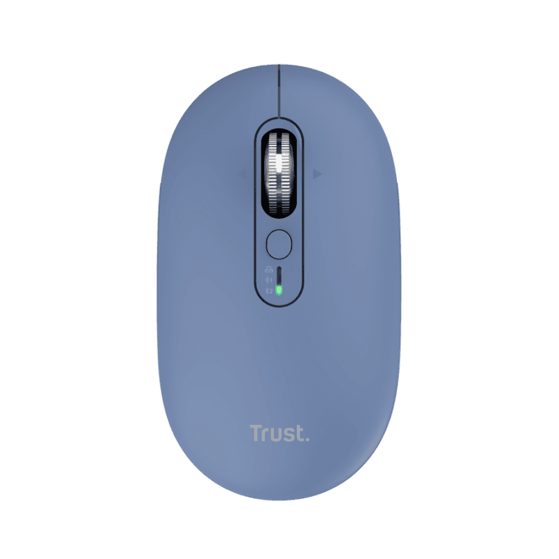 Mouse Wireless Trust Seron Slim Multi, 3200 dpi, Albastru