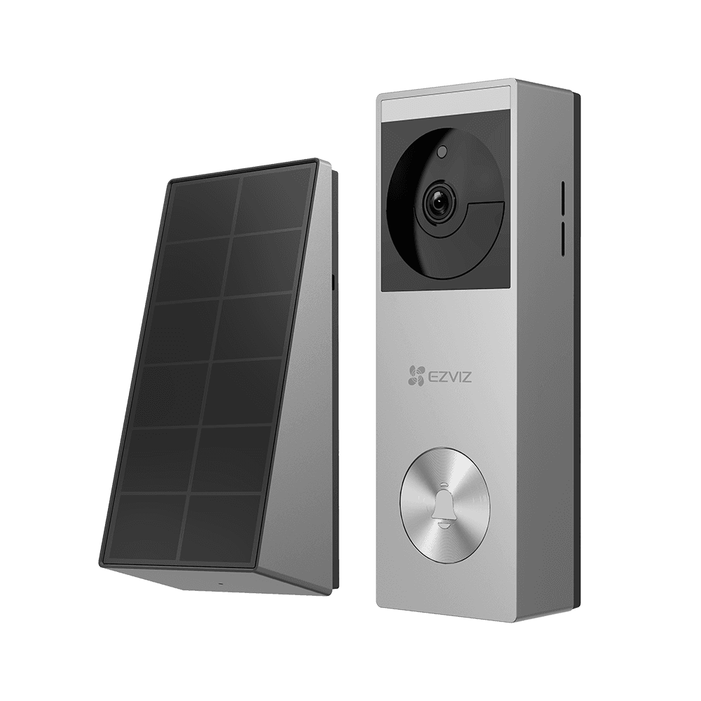 Sonerie smart 2K Ezviz HP3 PRO, lentila fixa: 2.3mm, senzor: 1/2.8" Progressive Scan CMOS, H.265 / H.264
