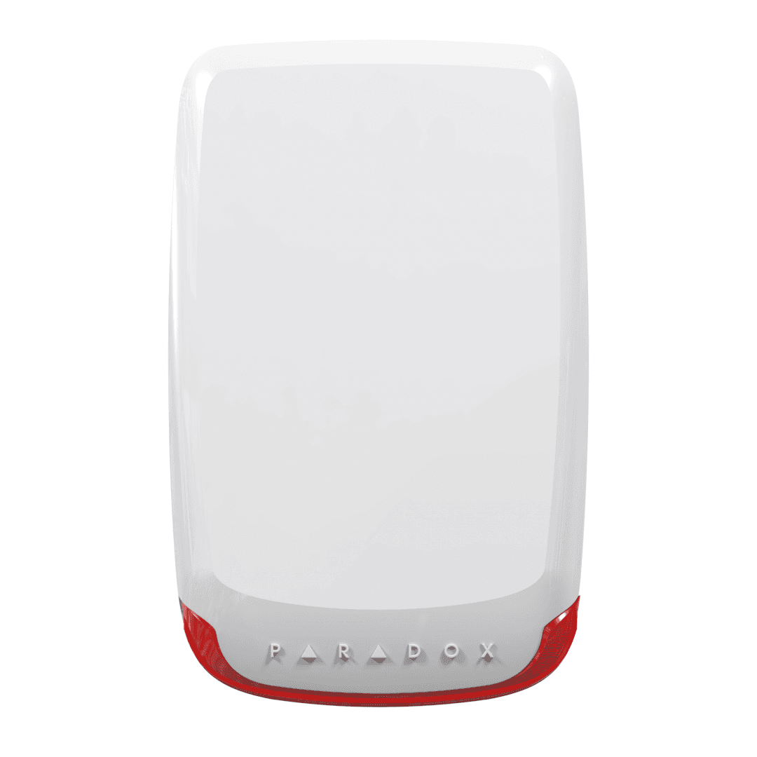 Sirenă wireless de exterior cu lumina stroboscopica, 100dB • consum mod standby: 5.75 μA