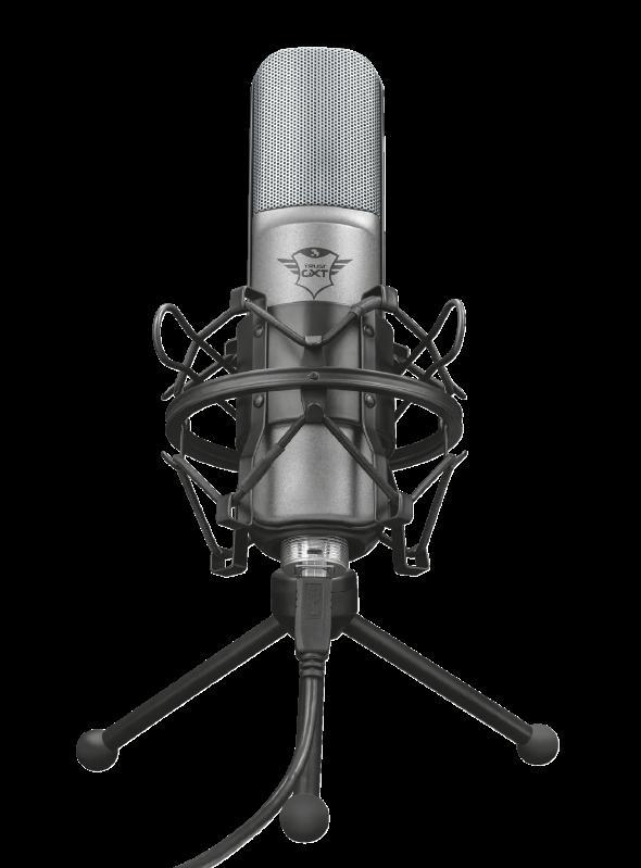 Microfon Trust GXT 242, tip Cardioid, USB, Noise Reduction