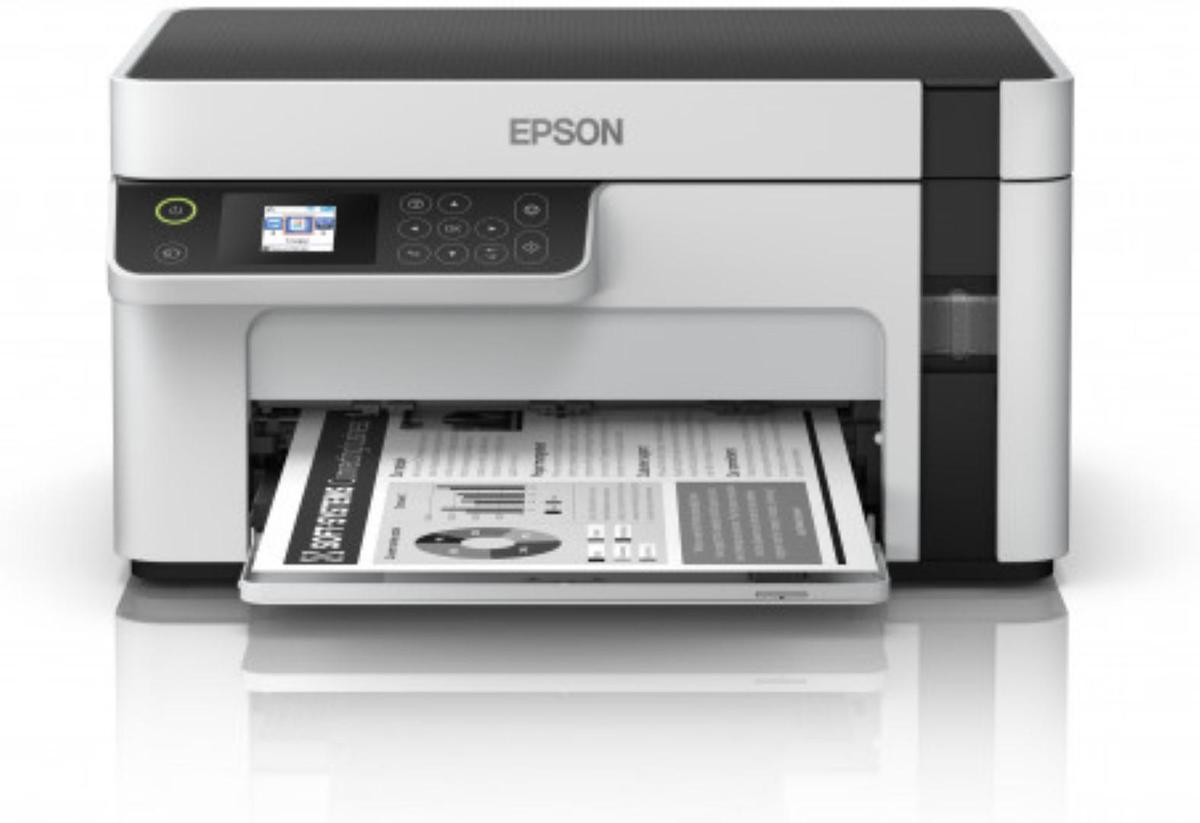 Multifunctional inkjet Epson M2120, CISS, format A4, Monocrom, USB + WIFI