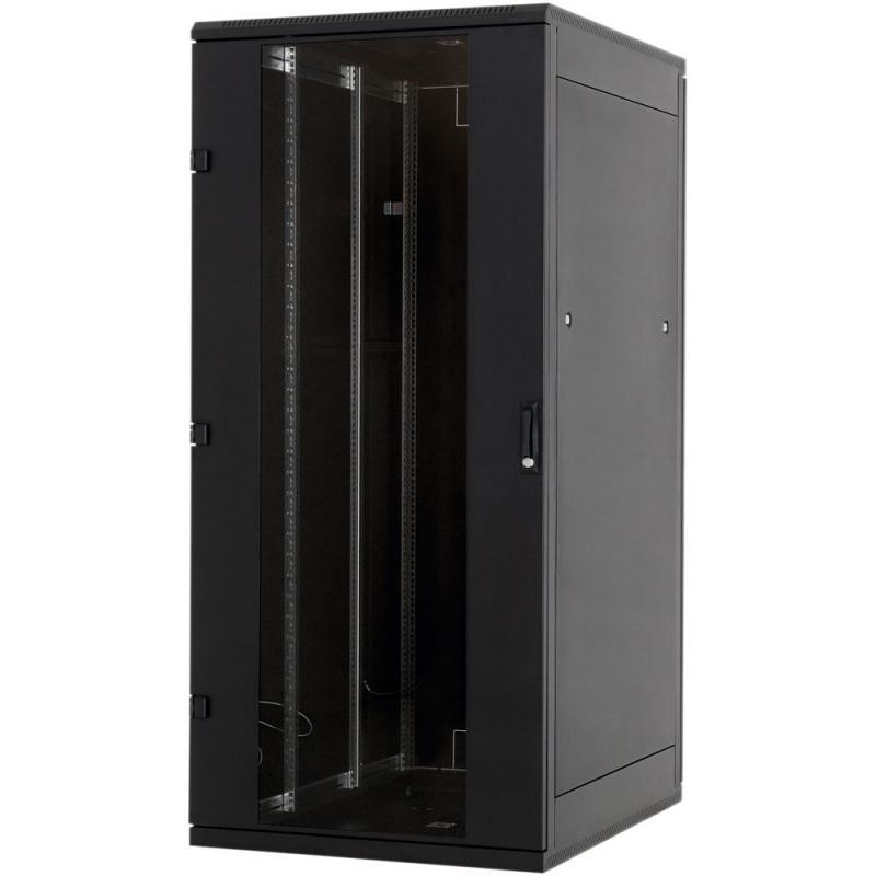 Rack de podea 19 Triton 22U 600x800mm usa fata sticla panourilaterale/spate detasabile sectiuni pentru ventilatie