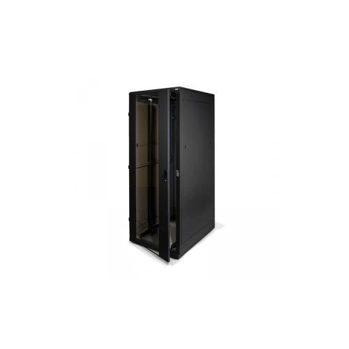 Rack de podea 19 Triton 27U 600x800mm usa fata sticla panourilaterale/spate detasabile sectiuni pentru ventilatie