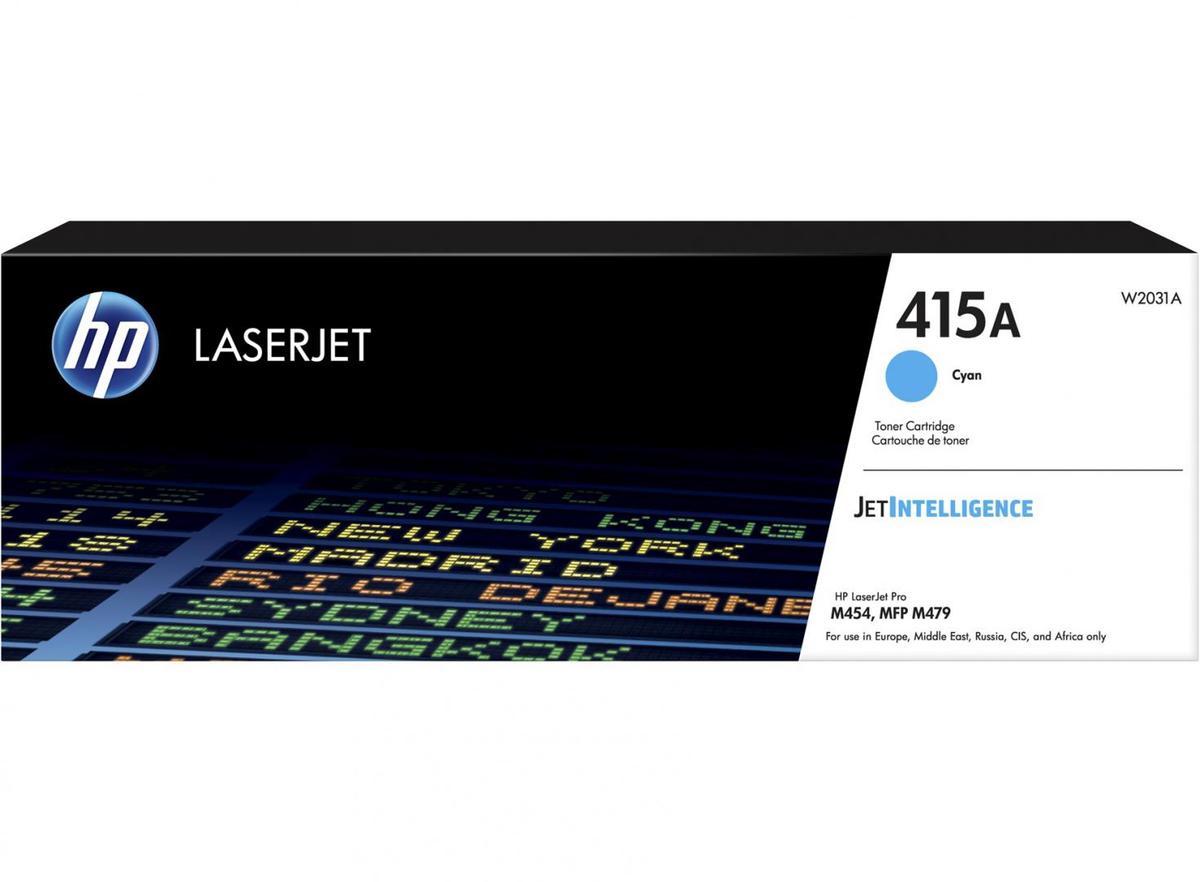 Toner HP 415A, Cyan
