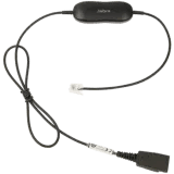 JABRA Smart Cord, QD to RJ9, straight, with 8-position switch configurator