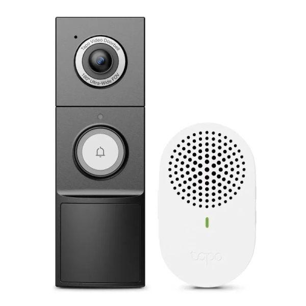 Video Doorbell Camera 1×Tapo D235 + 1×Tapo D100C SPEC: 2.5K 5MP(2560x1920), 2.4 GHz, Battery Powered or Hardwired