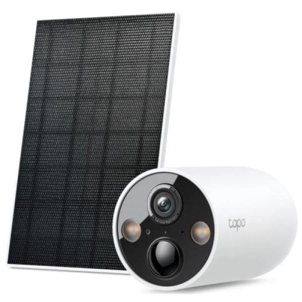 TPL Solar-Powered Security Camera Kit, 1/3" Progressive Scan CMOS Starlight Sensor, Focal Length: 2.1 mm