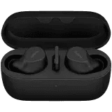 JABRA EVOLVE2 Buds UC, Cradle USB-A UC, Link 380 BT adapter USB-A UC, 30 cm USB-C to USB-A cable, Ear gels, warranty