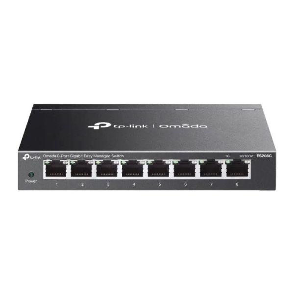 Switch TP-Link Omada ES208G, Gigabit, 8 porturi