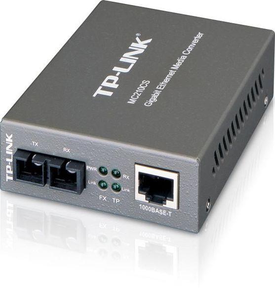 "Omada 10/100/1000 Mbps RJ45 to 1000 Mbps Single-Mode SC Fiber Converter PORT: 1× Gigabit SC Port