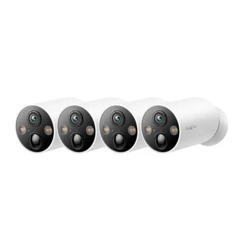 TP-LINK Tapo C425 Smart Wire-Free Indoor/Outdoor Security Camera, Senzor Starlight CMOS cu scanare progresivă de 1/3”