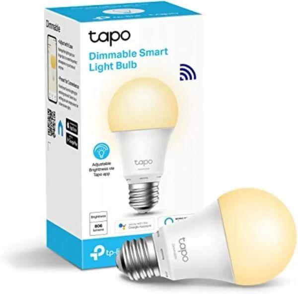 TP-Link Tapo L510E Smart bulb White, Yellow Wi-Fi, Dimmable, E27, Wi-Fi Protocol IEEE 802.11b/g/n