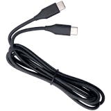 JABRA EVOLVE2 USB Cable, USB-C to USB-C, 1.2m, Black