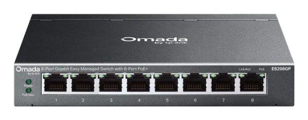 8-PORT 1G EASY MANAGED SWITCH/8X POE+ 64 W POE POWER FANLESS
