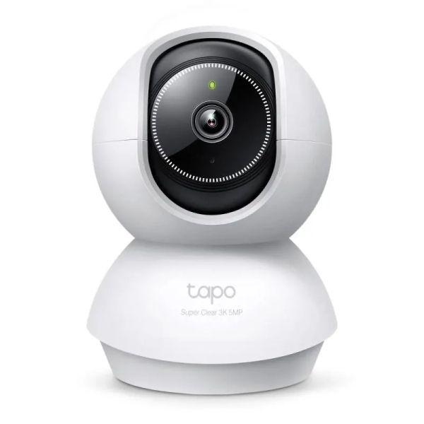 Pan/Tilt AI Home Security Wi-Fi Camera SPEC: 3K 5MP (2880×1620), 2.4 GHz, Horizontal 360º FEATURE: Pan/Tilt